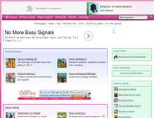 Tablet Screenshot of horseflashgames.com